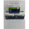 Image 3 : (3) Halyard 50-Piece Boxes of Surgical Masks - 1 Box Open