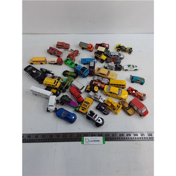 Large Quantity of Assorted Mostly Die-Cast Toy Vehicles