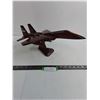 Image 1 : Lacquered Wooden Model of "F15 Eagle" Military Jet - 16.5" Length