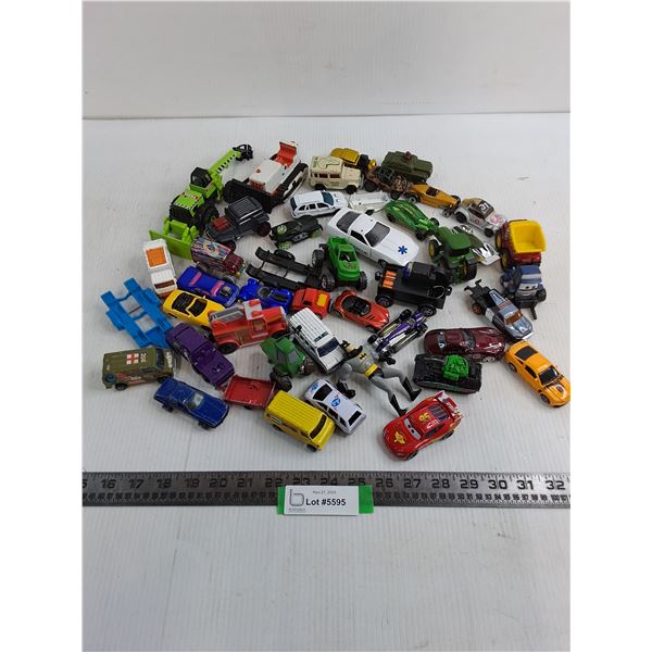 Large Quantity of Assorted Mostly Die-Cast Toy Vehicles