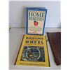 Image 2 : Home Remedies Book, Sun Bear Book,  Canoe Country Book, Leather Book Cover Hide, Eagle Hanging Photo