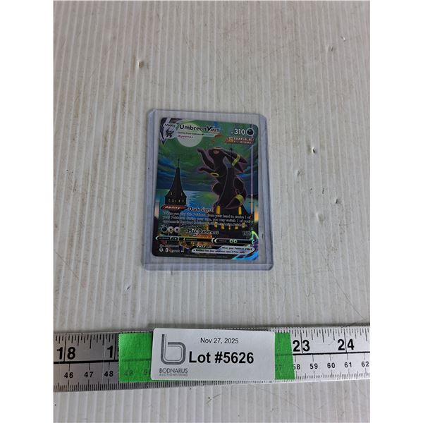 Pokemon Card- Umbreon ( cannot authenticate)