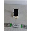 Image 1 : Womans Gold Plated Ring With Stone Approx Size 11 From Pandoras- Cannot authenticate