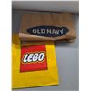 Image 3 : Lego Bag, Old Navy Bag, Scrap Book,The Incredibles Poster, Misc