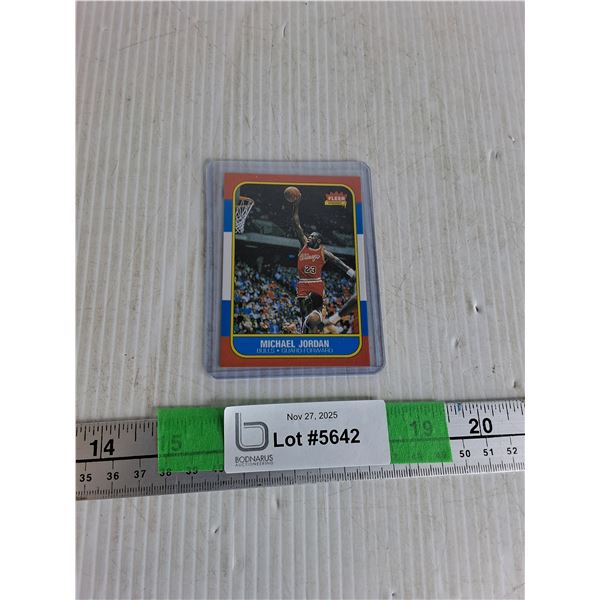 Micheal Jordan Player Card- Cannot Authenticate