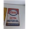 Image 3 : (2) Vintage Tin Esso & Shell Signs 12"x8"