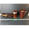 Image 1 : Ceramic Planter 6.25", Beer Stein & Catchall 11.5"