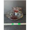 Image 1 : Glass Chip & Dip Bowl Set