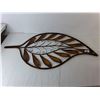 Image 2 : Metal Decorative Leaf 36", Cannot Ship