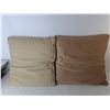 Image 2 : (2) Throw Pillows Up to 17"- Some Staining
