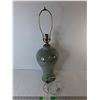Image 1 : Ceramic Lamp 28"- Powers On, No Bulb or Shade. Cannot Ship