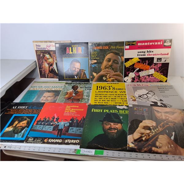 (12) Records- Al Hirt, Pete Fountain, Billy Martin, Misc.
