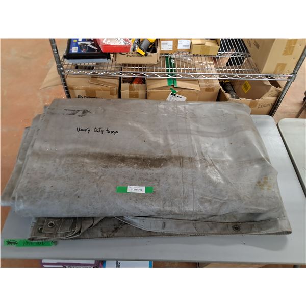 Heavy Duty Nylon Tarp, Cannot Ship, Dimensions Unknown