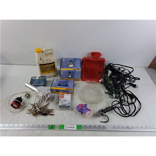 Metric Headphones & Stereo IR Transmitter, Various Keys, Back Warmer, Christmas Tree Lights, Misc