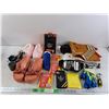 Image 1 : Slippers, Emergency Poncho, Electric Air Pump, Gift Sack, iPhone 6 Case, Work Gloves, Misc