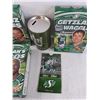 Image 5 : Saskatchewan Roughriders Collectors  Cereal - Sealed, Expired, Coin Bank, Popcorn Bag