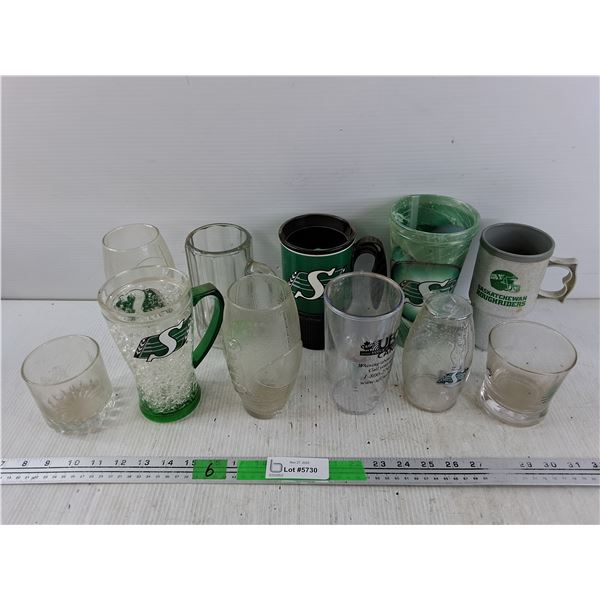 Saskatchewan Roughriders Mugs & Cups, Whisky Glass