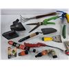 Image 2 : Hand Trowels, Pruning Shears, Putty Knife, Solar Garden Light, Hose Nozzles, Misc