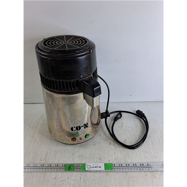 Co-N Water Distiller - Powers On, As Is, Pickup Preferred