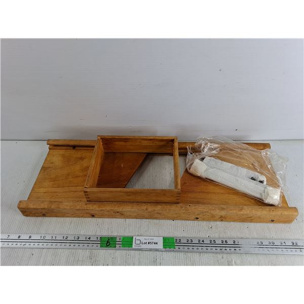 Wooden Cabbage Slicer