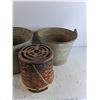 Image 3 : (2) Galvanized Buckets, Catalytic Heat Generator - As Is, Pickup Only