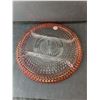 Image 2 : Glass Divided Serving Tray 12.25"