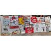 Image 1 : Coca-Cola Promotional Posters Up to 24" x 36", Cannot Ship