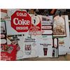 Image 2 : Coca-Cola Promotional Posters Up to 24" x 36", Cannot Ship
