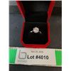 ^ 3 CT GRA Certified Round Brilliant Cut Moissanite Ring in 6 Claw Head Set, 925 Silver Ring-7