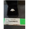 ^ 5 CT GRA Certified Round Brilliant Cut Moissanite Ring, Triangular Cut Zirconia Stones,925 Ring- 6