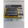 NOS Titan 43 Piece Master Star Bit Socket set-sealed