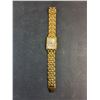 Image 2 : (1) Gold Tone Bulova Classic Watch-Rectangular Dial,Diamond Accent and Custom "Sangsters Health Cent