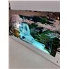 Image 5 : Vintage Light Up Motion Picture-Cherry Blossom Waterfall-working