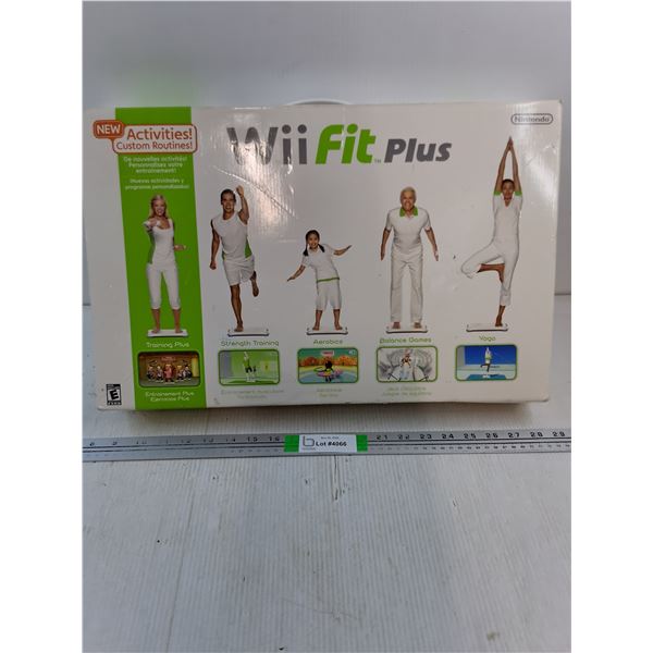 Nintendo WiiFit Plus-appears complete-untested