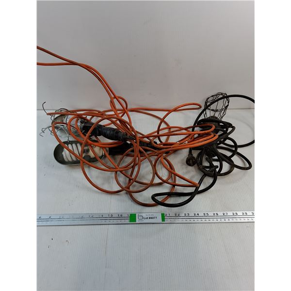 (3) Trouble Lights-One Works,others may just need bulbs-as is