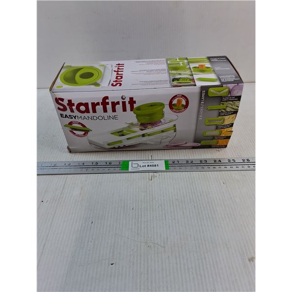 Starfrit Easy Mandoline-New