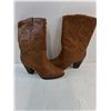 Image 2 : Women's Western Cowboy Boots-Size 9W