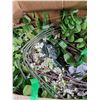 Image 2 : Large Box Containing Dried Floral Home Decor