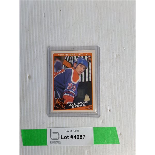 OPeeChee Wayne Gretzky NHL Trading Card - Cannot Guarantee Authenticity