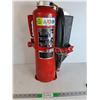 Image 1 : Fire Extinguisher & Mount Approx 21"H x12"W - Untested - Heavy Cannot Ship