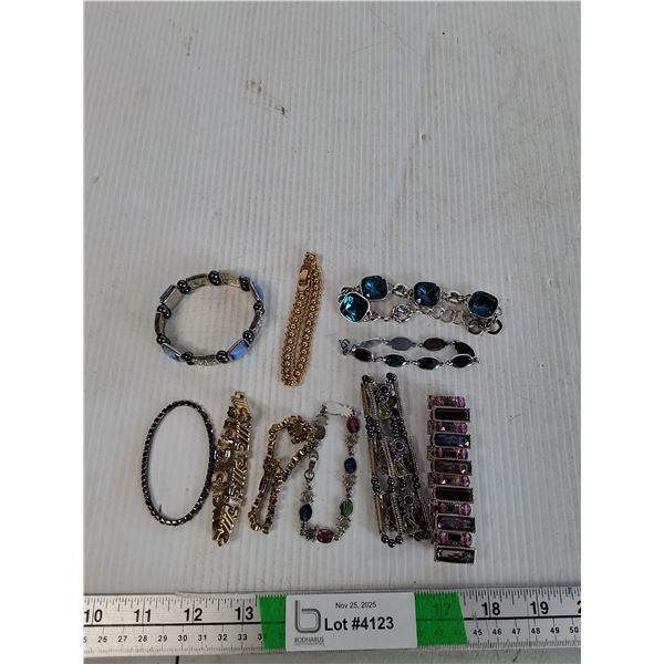 Assorted Costume Bracelets (10) - As Is