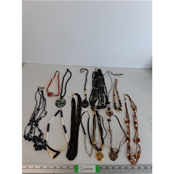 Assorted Costume Necklaces (13)- As Is