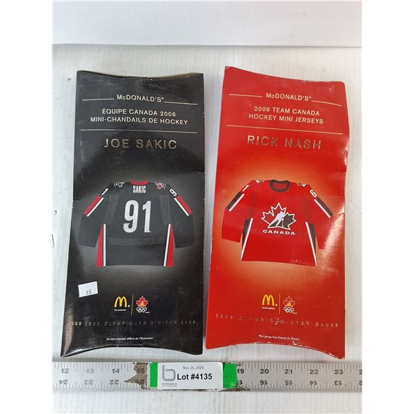 McDonald's Mini Team Jerseys 2006 (2)-NIB