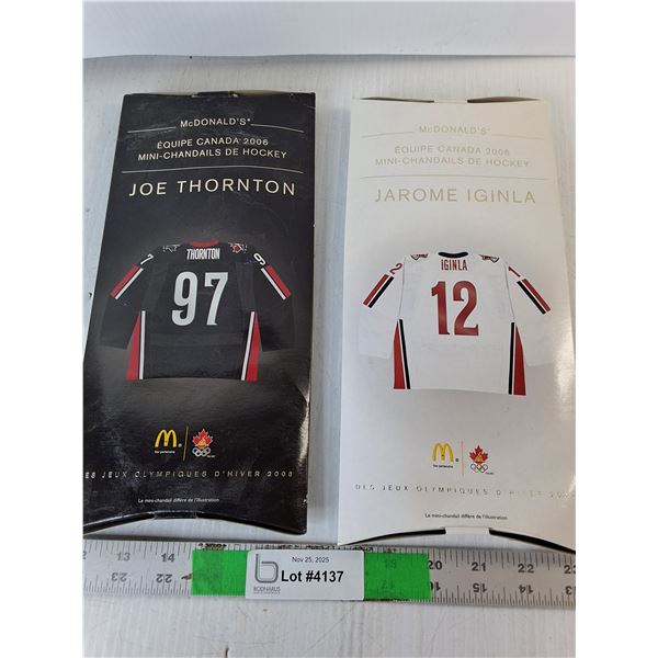 McDonald's Mini Team Jerseys 2006 (2)-NIB