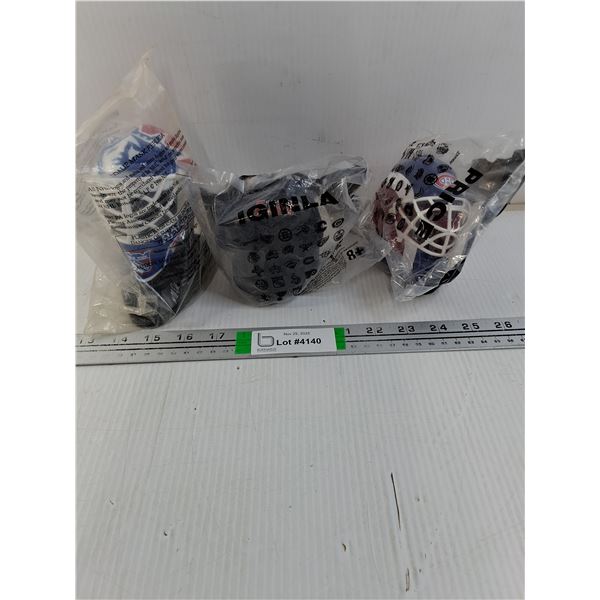 (3) McDonald's NHL Helmets-Price,Iginla and Richter-sealed