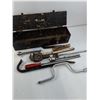 Image 4 : Metal Tool Box with Tools