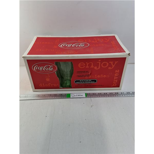 (8) Coca Cola Glasses in Original Box