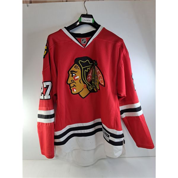 Reebok NHL Chicago Blackhawks-Johnny Oduya Jersey #27 Size XL