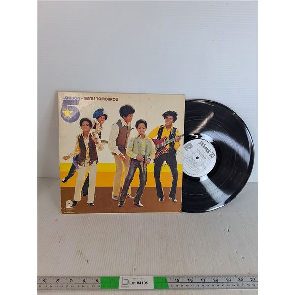 The Jackson 5 Vinyl- Maybe Tomorrow, As Is