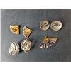 Image 2 : (3) Pairs of Clip On Earrings & Brooch